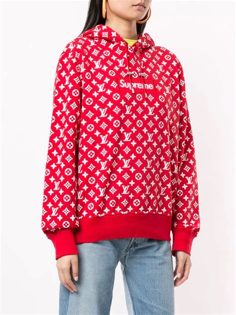 supreme x louis vuitton hoodie shop|supreme louis vuitton pullover.